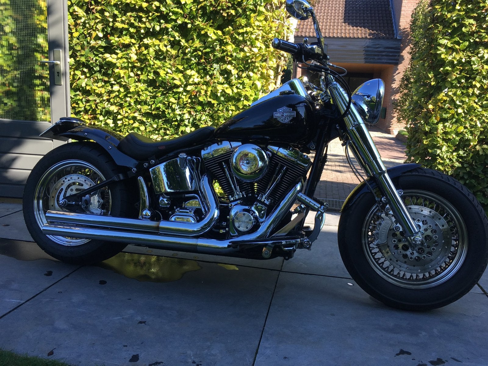 Type: FLSTF FAT Boy1450 Harley-Davinson, Motoren, Motoren | Harley-Davidson, 2 cilinders, Occasion, LED Verlichting, Chopper