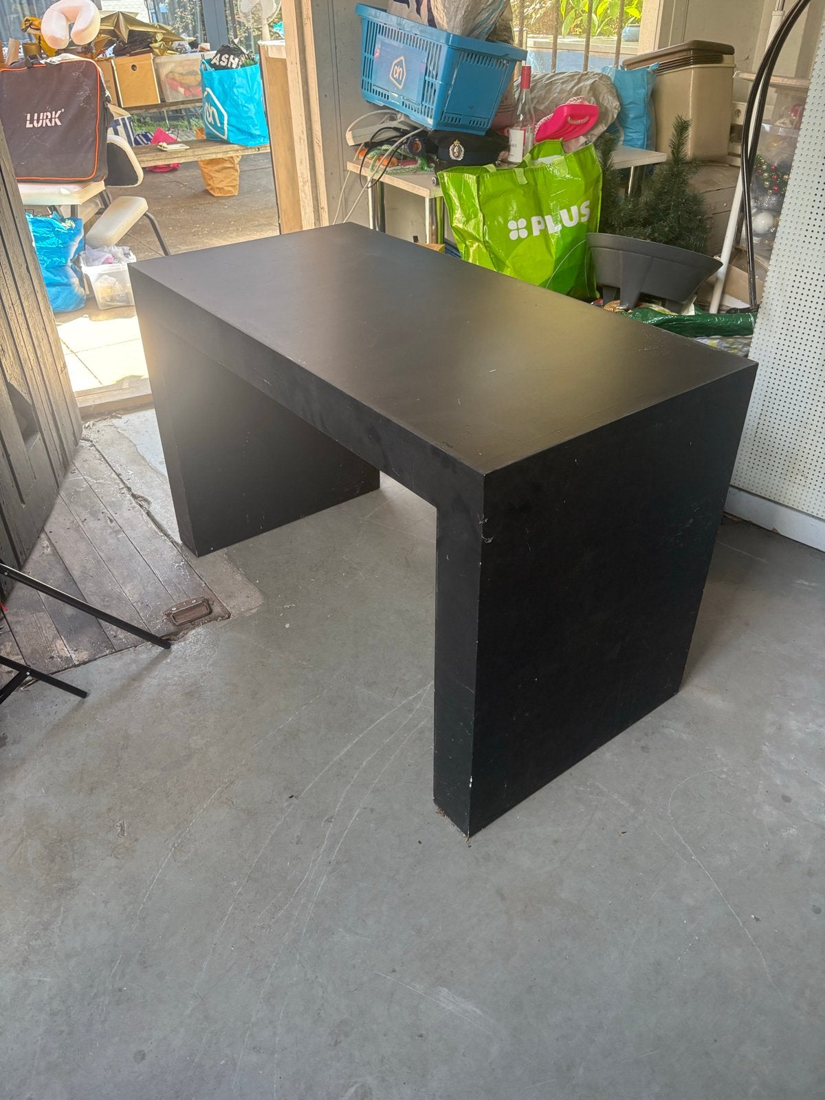 Zwart Bureau / Nageltafel - 120x60x75 cm, Ophalen, Gebruikt, Zwart, Overige typen