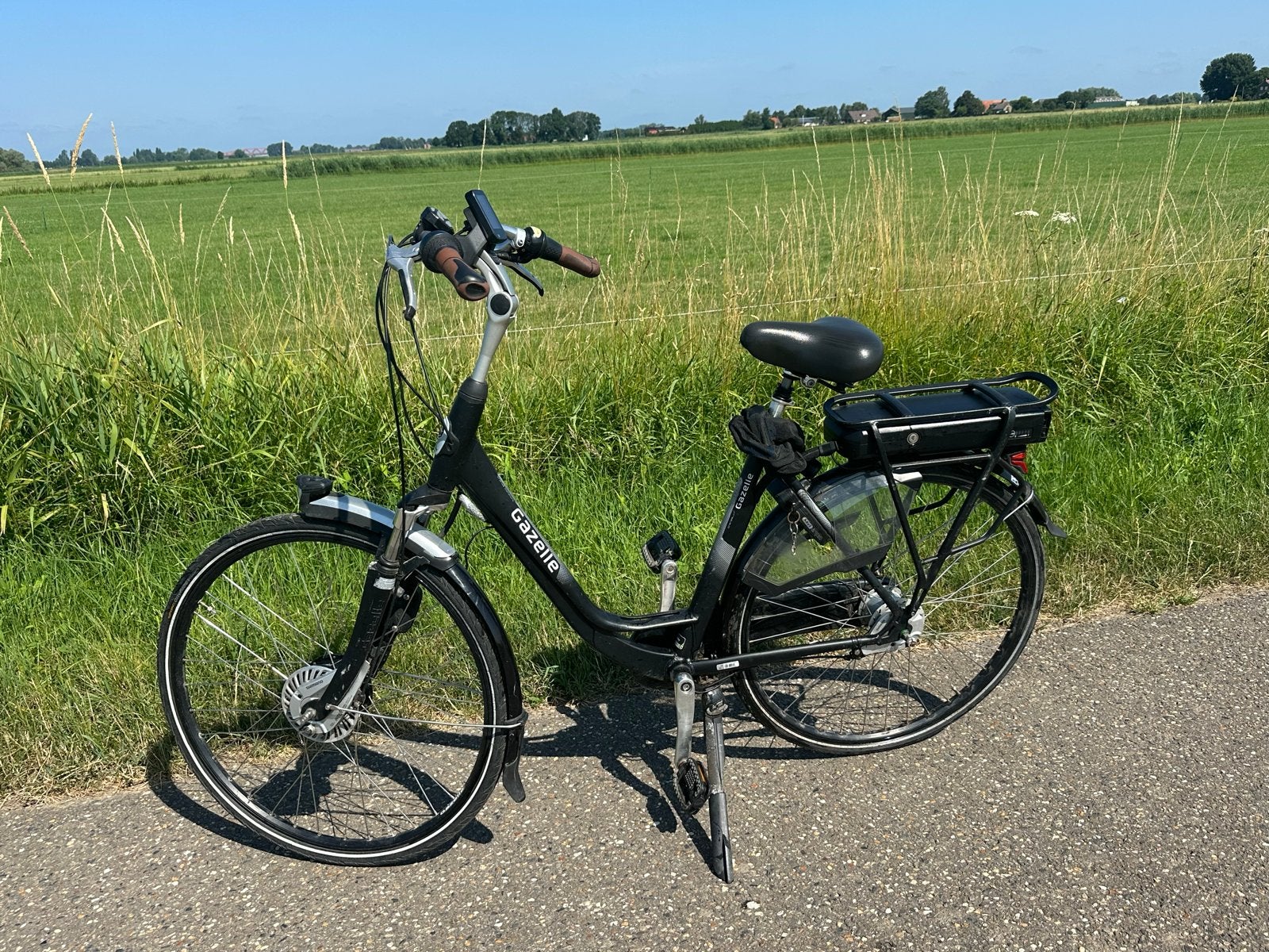 Gazelle elektrische fiets, Fietsen en Brommers, Fietsen | Dames | Damesfietsen, Ophalen, Gebruikt, Gazelle