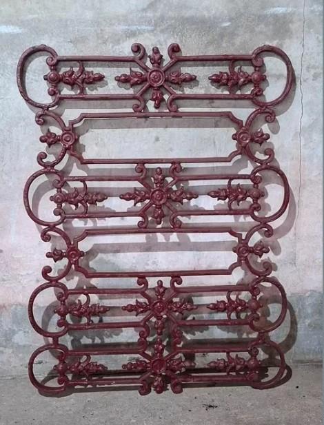 Oud brocante hekwerk hekje, Tuin en Terras, Tuinhekken en Hekwerk, Gebruikt, T, Ophalen of Verzenden, N