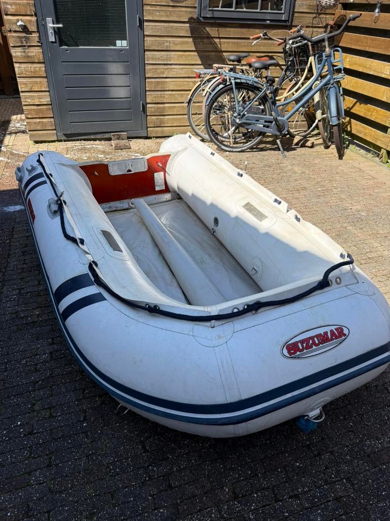 Rubberboot 290 suzumar, Watersport en Boten, Ophalen of Verzenden, Zo goed als nieuw, Overige typen, Motorboot
