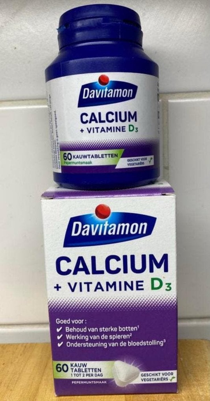 Davitamon calcium mer vitamine D3, Ophalen of Verzenden, Zo goed als nieuw, Overige typen