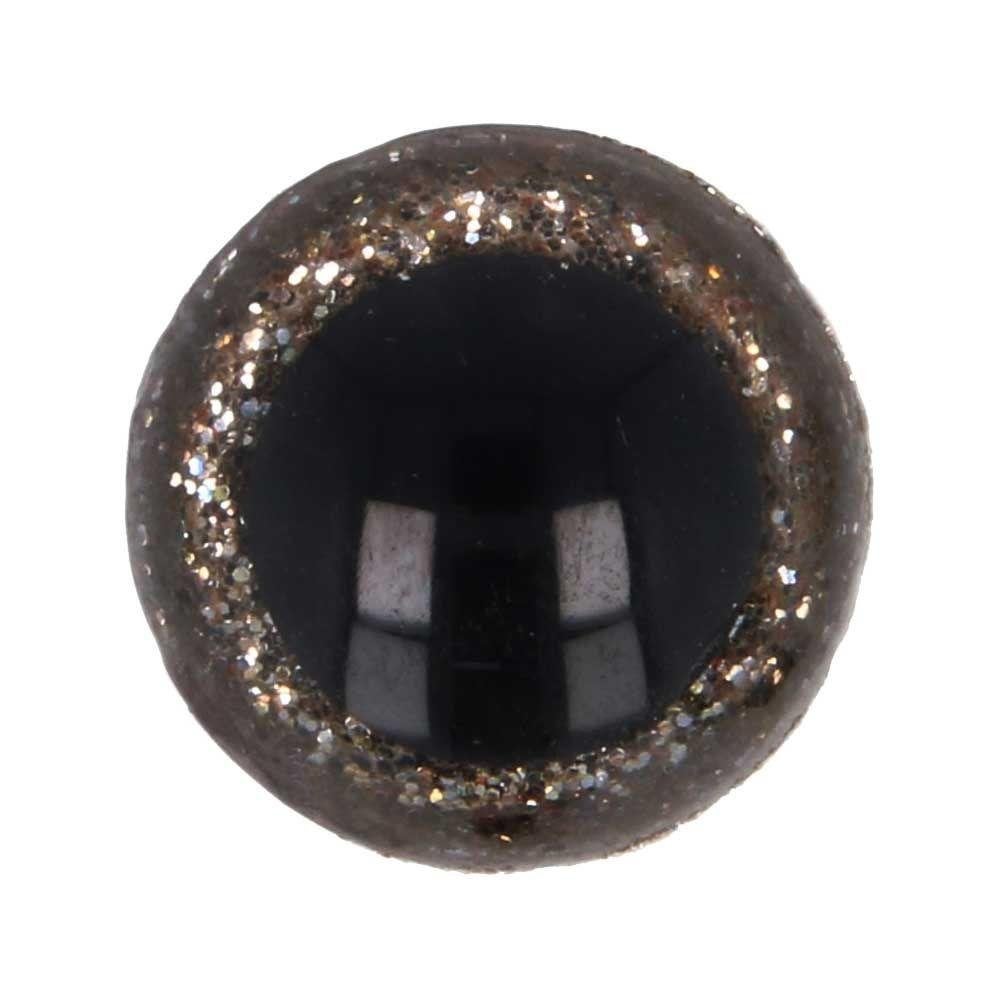 Veiligheidsogen, glitter zilver, diverse maten, Breien of Haken, De Bondt, Overige typen, Ophalen of Verzenden