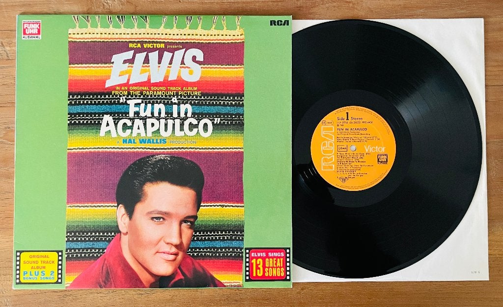 Elvis Presley - Fun In Acapulco - Duitsland 70's, LP, Zo goed als nieuw, Verzenden, Pop
