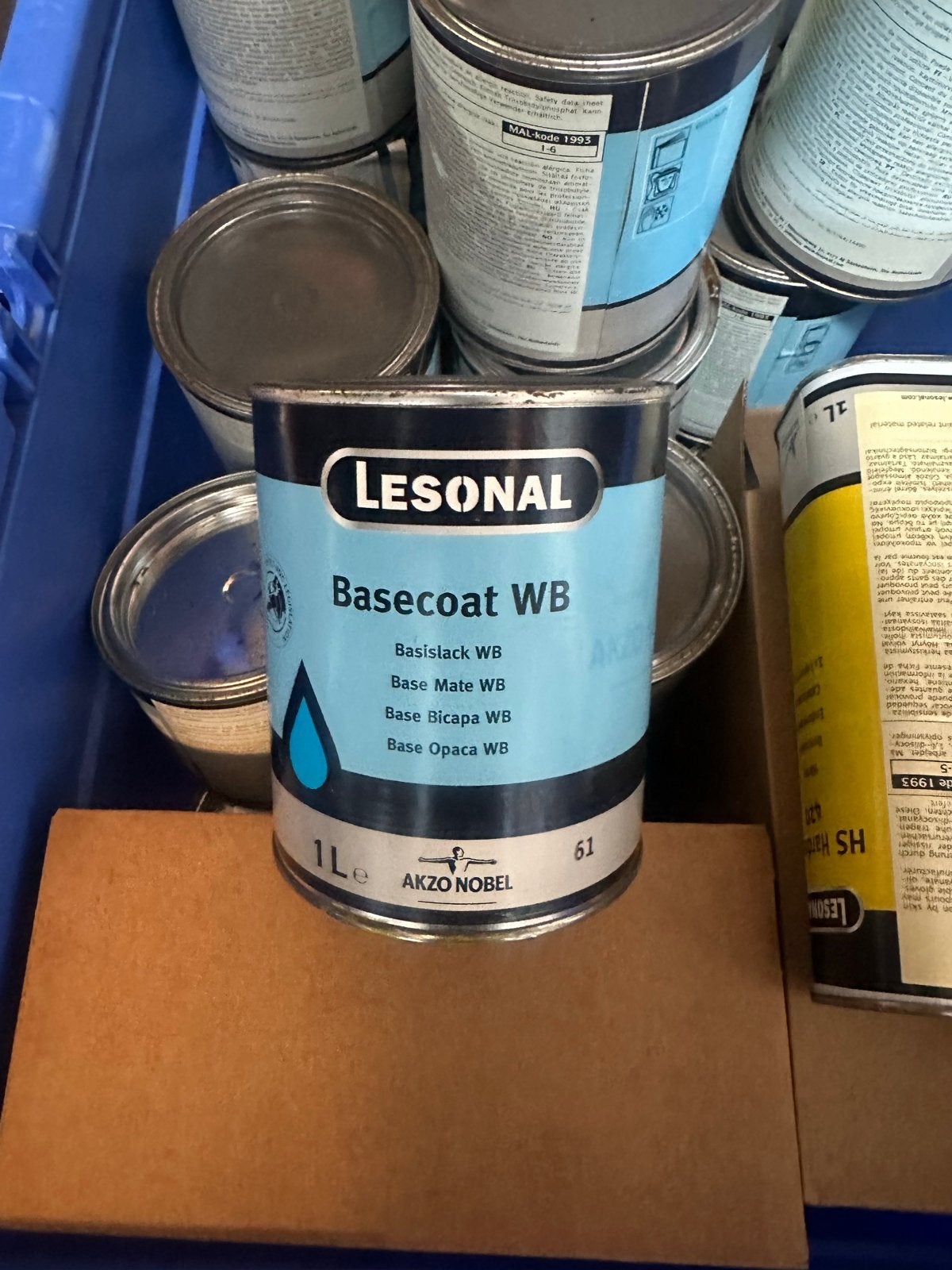 Lesonal Professionele Autolak -18 liter WB & HS Hardener, Ophalen of Verzenden, Nieuw, Universele onderdelen