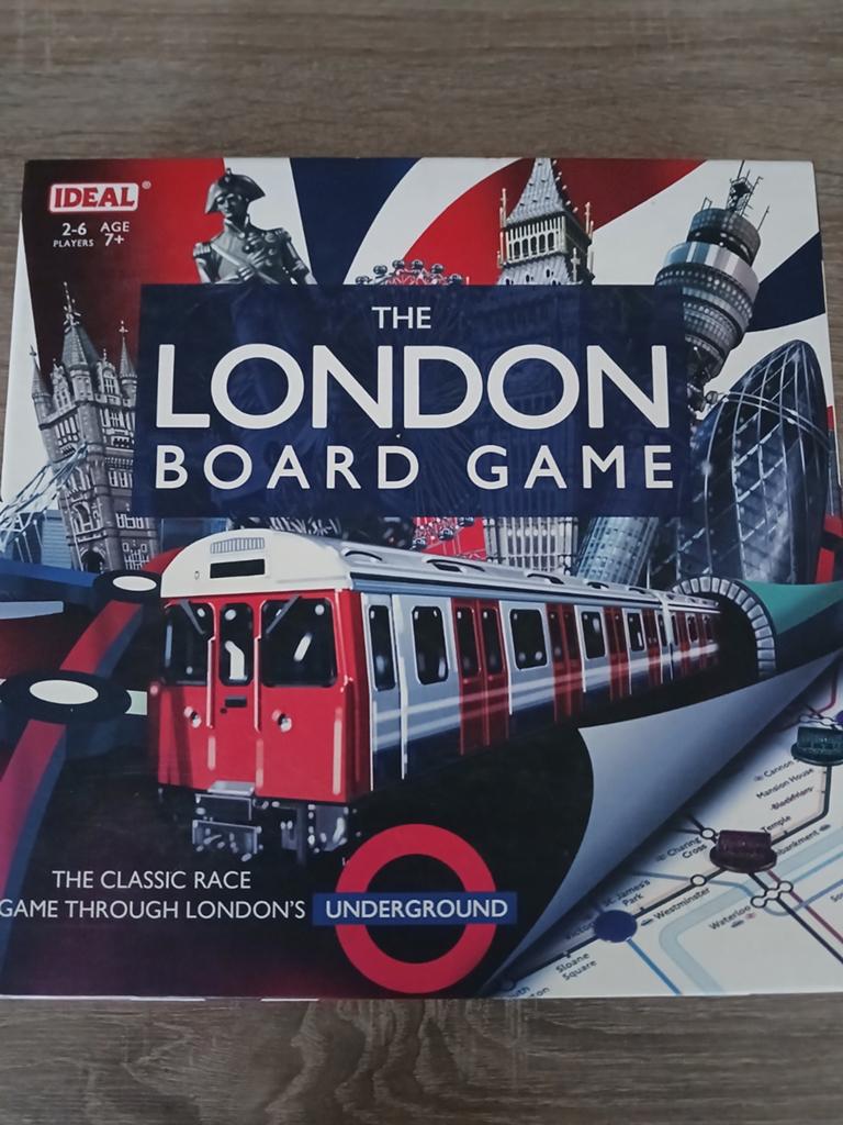 The London Board Game -, Vijf spelers of meer, Ophalen of Verzenden, Zo goed als nieuw, Ideal
