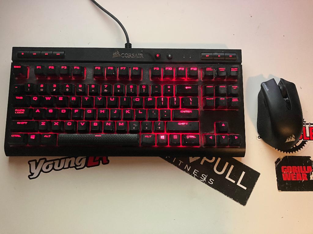 Corsair muis en toetsenbord, Computers en Software, Ophalen of Verzenden, Nieuw