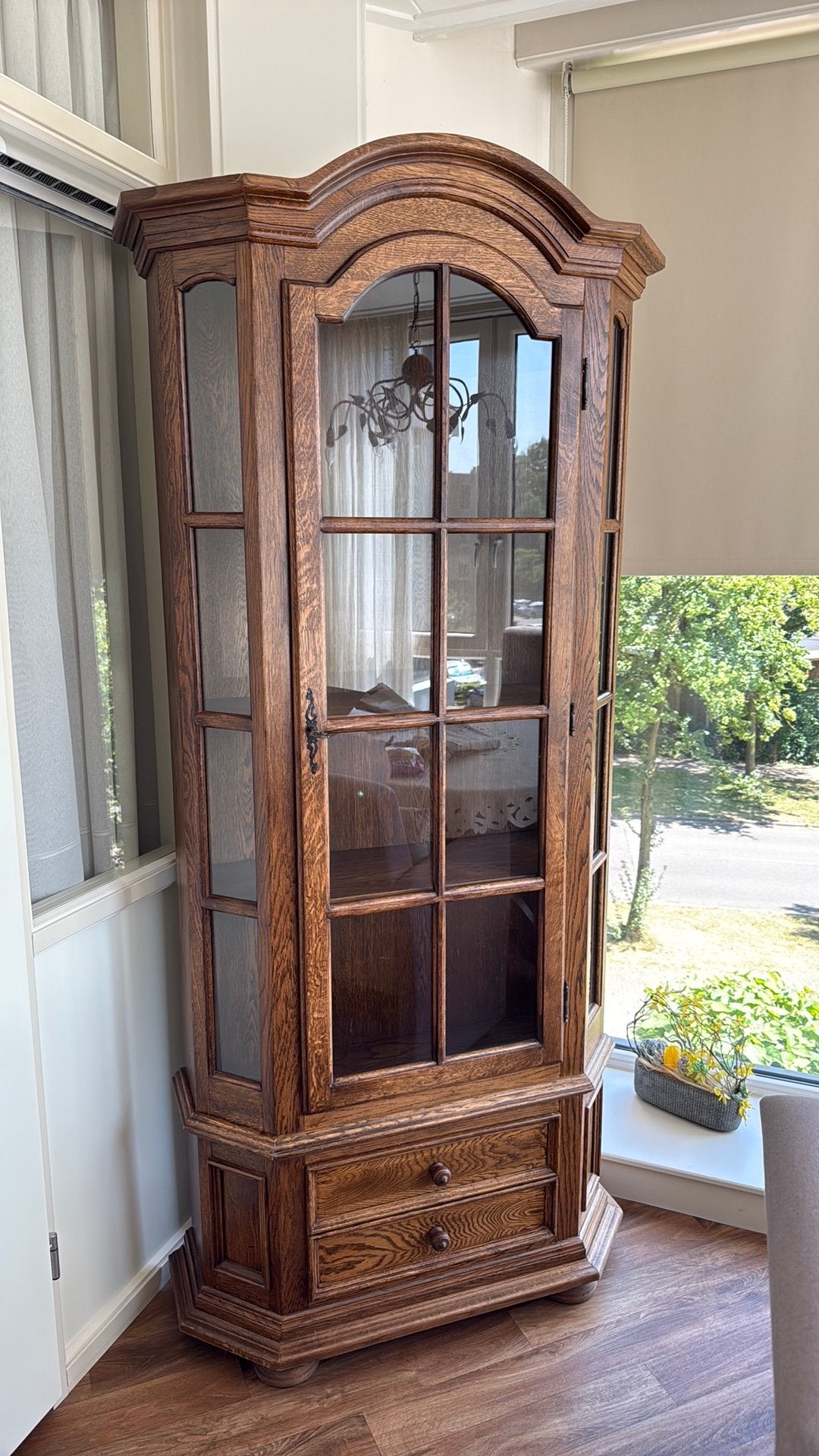 Antieke kast en andere meubels, Huis en Inrichting, Kasten | Vitrinekasten, Ophalen, 200 cm of meer, 50 tot 100 cm, Zo goed als nieuw