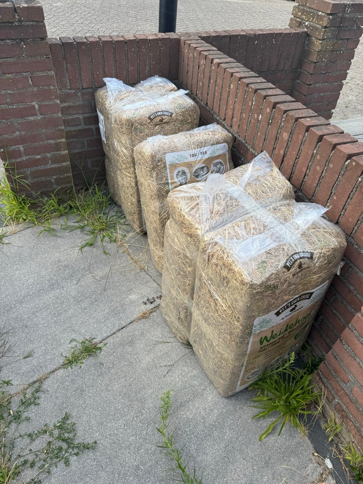Weidehooi 5 pakken van de hornbach met mijten, Dieren en Toebehoren, Dierenvoeding, Ophalen, Vee