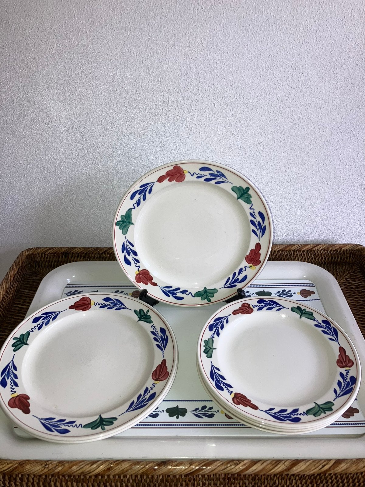 Origineel Boerenbont(Diner/Ontbijt borden), Ophalen of Verzenden