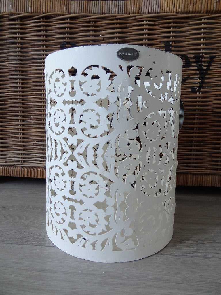 NIEUW! Riverdale Lantaarn Wit >Snelle Verzending!<, 31 cm, Wit, Nieuw, Ophalen of Verzenden