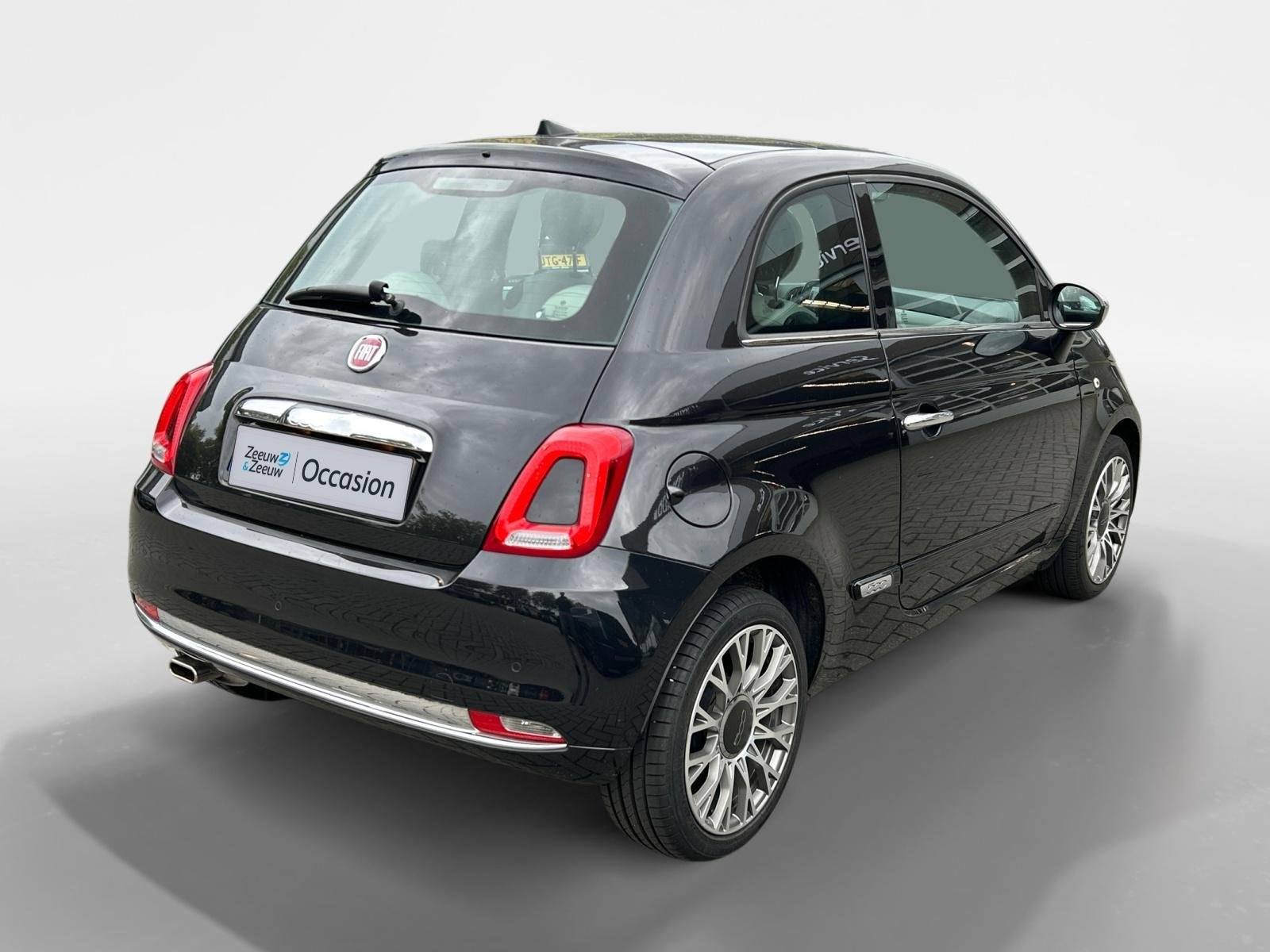 Fiat 500 1.2 Star Panoramadak, Navigatie, Airco etc! Super g, Auto's, Voorwielaandrijving, 12 maanden, Stof, 4 cilinders