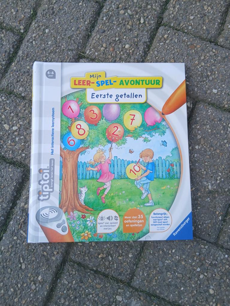 Tiptoi eerste getallen, Kinderen en Baby's, Speelgoed | Educatief en Creatief, Ophalen of Verzenden, Nieuw