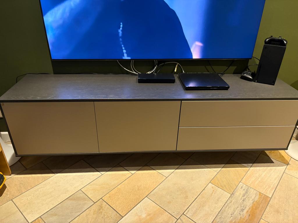 TV meubel van het merk Musterring, Ophalen of Verzenden, Zo goed als nieuw, 200 cm of meer, Minder dan 100 cm