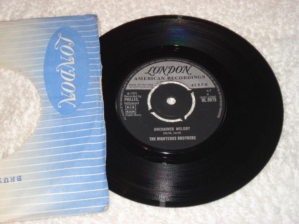 the Righteous Brothers    unchained Melody  UK    Black  Org, Cd's en Dvd's, Originele persing, Ophalen of Verzenden, Zo goed als nieuw