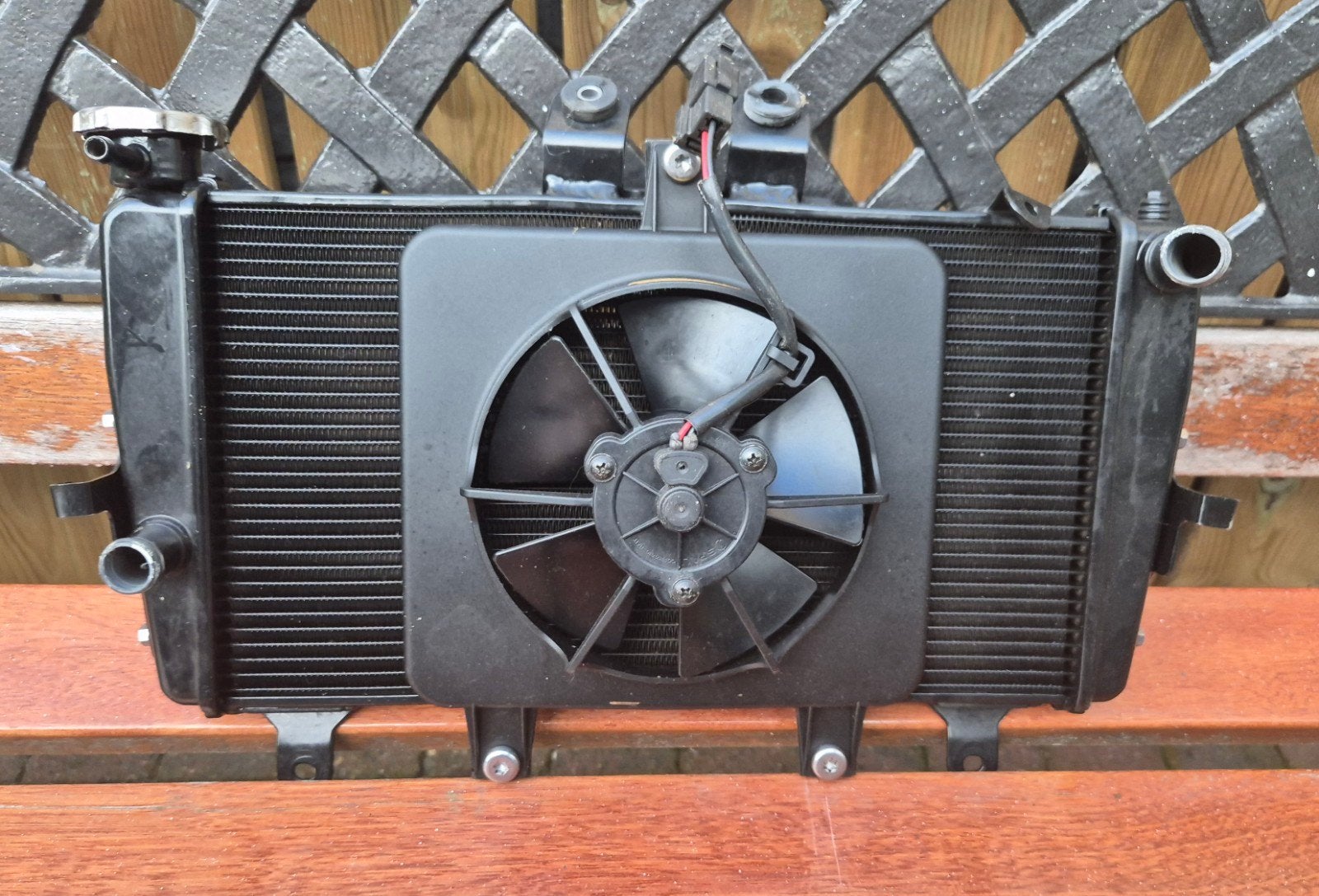Radiator Triumph Tiger 1050 sport, Motoren, Ophalen of Verzenden, Gebruikt