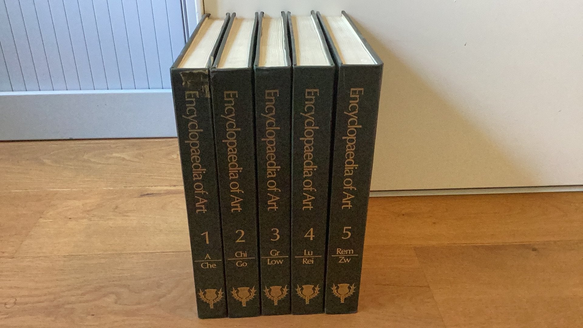 Encyclopaedia of Art van Encyclopaedia Britannica : London, Boeken, Gelezen, Complete serie, Ophalen of Verzenden, Overige onderwerpen