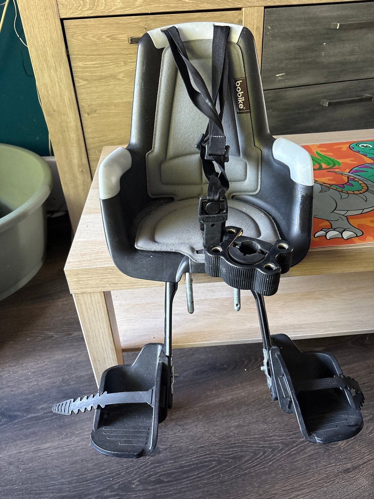 Bobike Voorzitje Fiets - Comfortabel en Veilig, Fietsen en Brommers, Voorzitje, Ophalen of Verzenden, 0 t/m 13 kg, Gebruikt