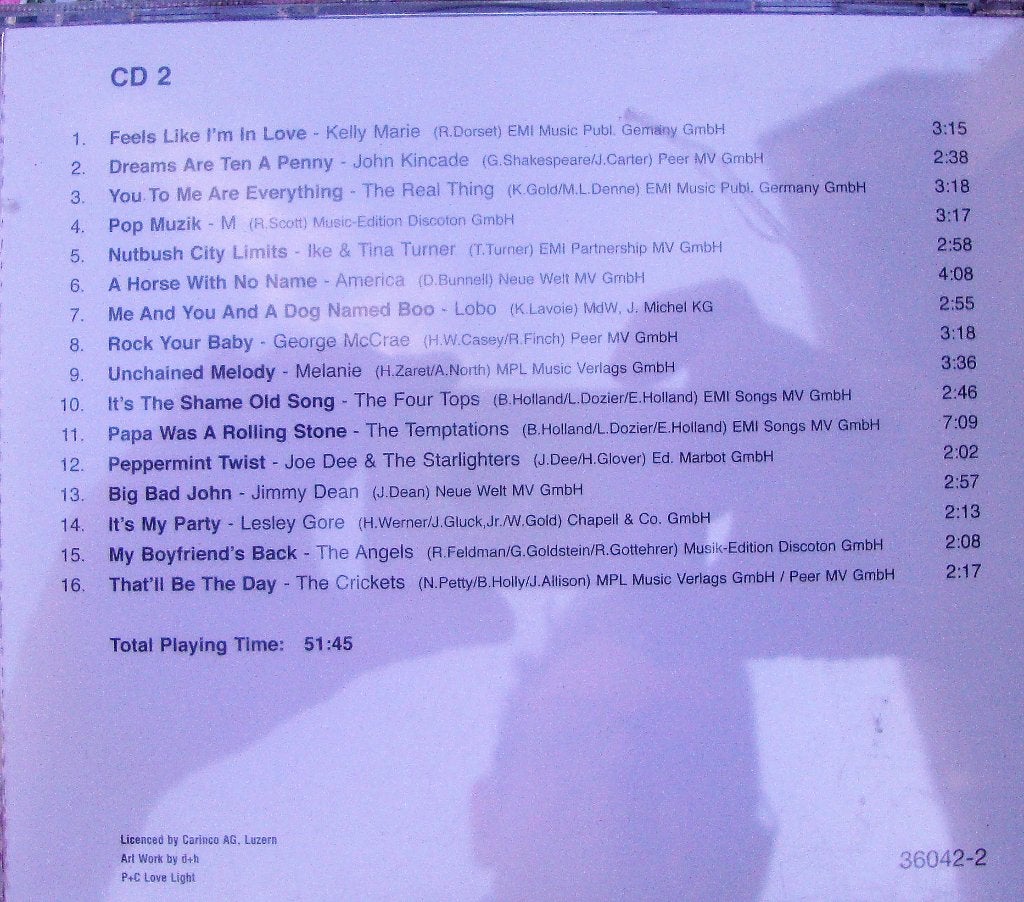 Hit Box CD2 , CD3 en CD4 - Diverse Artiesten, Gebruikt, Ophalen of Verzenden, Verzamelalbum, Inclusief doosje