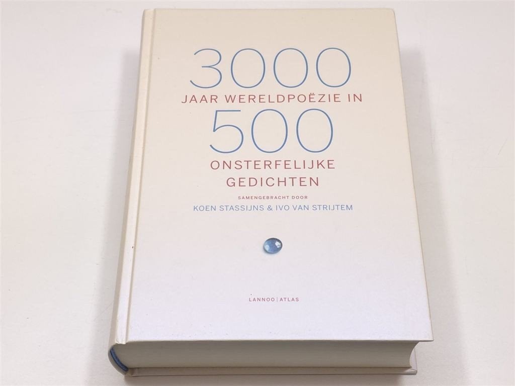 3000 Jaar Wereldpoëzie in 500 Onsterfelijke Gedichten, Verzenden, Zo goed als nieuw