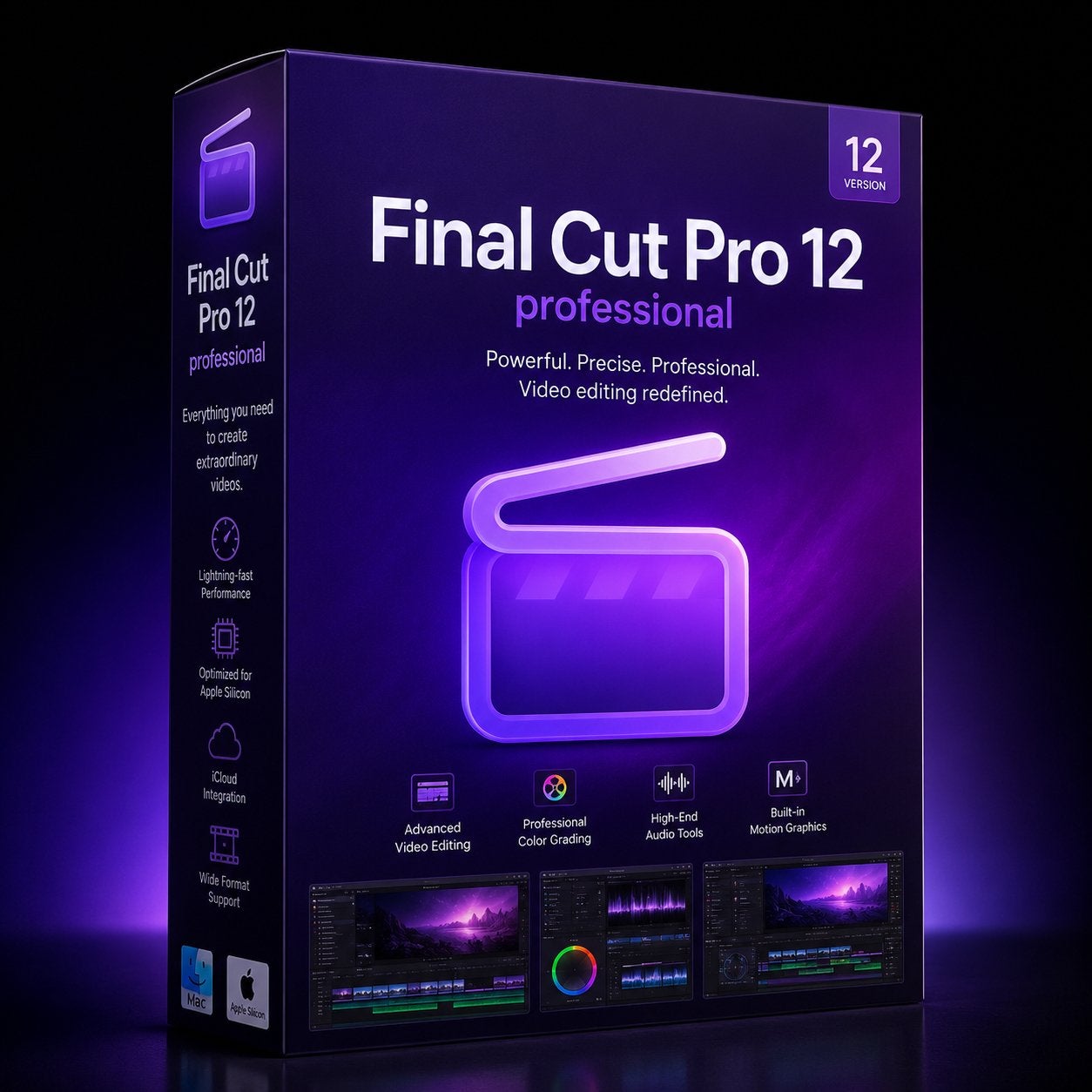 Final cut Pro 12  (levenslange versie), Ophalen of Verzenden, Zo goed als nieuw