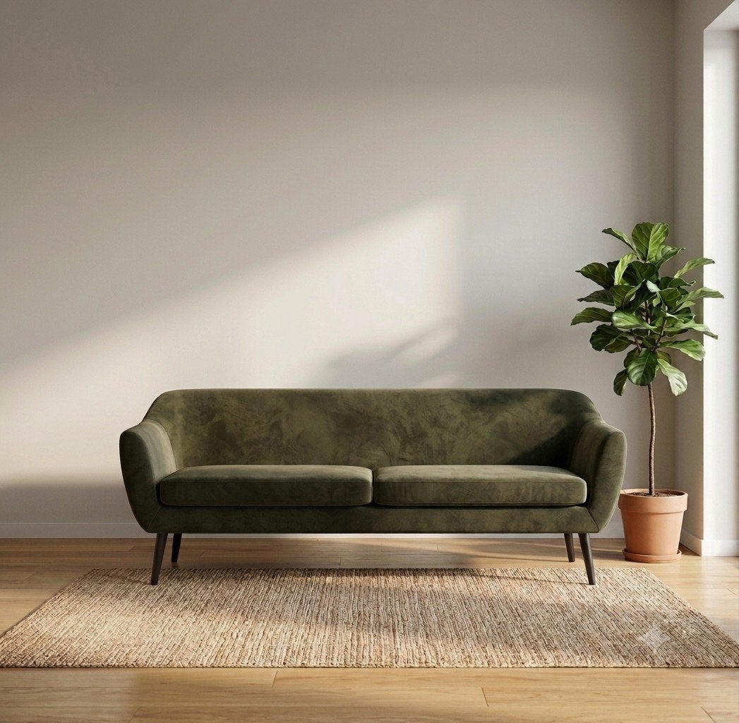 Luxe WOOOD bank - Comfortabel en stijlvol.300€, Huis en Inrichting, Banken | Bankstellen, Modern, Scandinavisch, 150 tot 200 cm