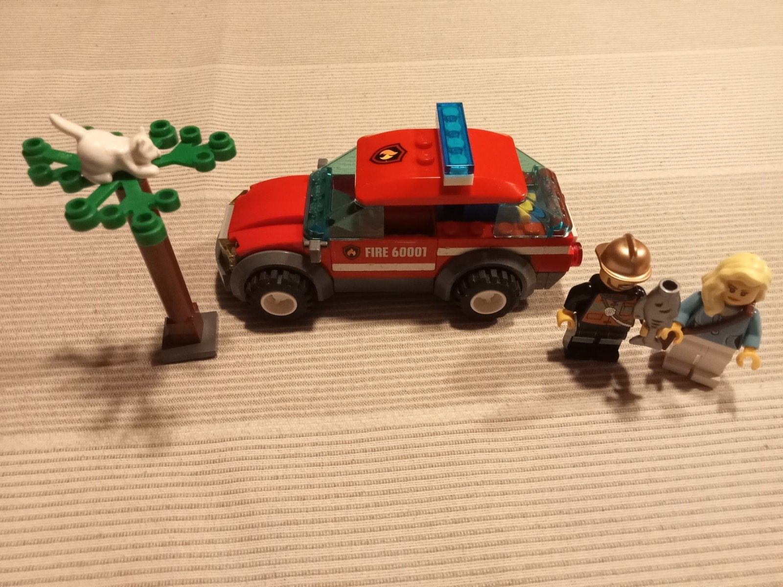 LEGO BRANDWEER 60001 INCLUSIEF BOUWTEKENING, Ophalen of Verzenden