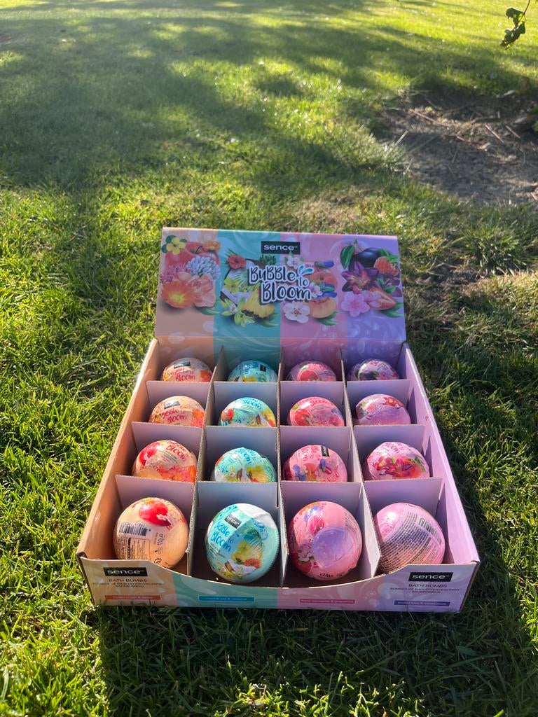 Sence Bubble to Bloom Badbommen Display - Nieuw, Ophalen of Verzenden, Nieuw, Bad & Douche