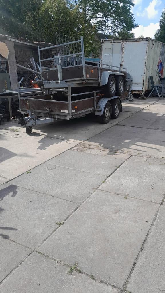 aanhangwagen, Ophalen, Gebruikt