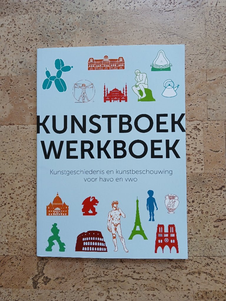 Kunstboek werkboek kunstgeschiedenis Havo VWO Nieuw, Ophalen of Verzenden, Nieuw, HAVO, Tekenen
