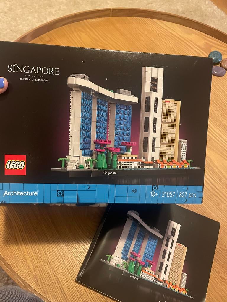 Lego Architecture Singapore 21057, Gebruikt, Lego, Architecture, Ophalen of Verzenden