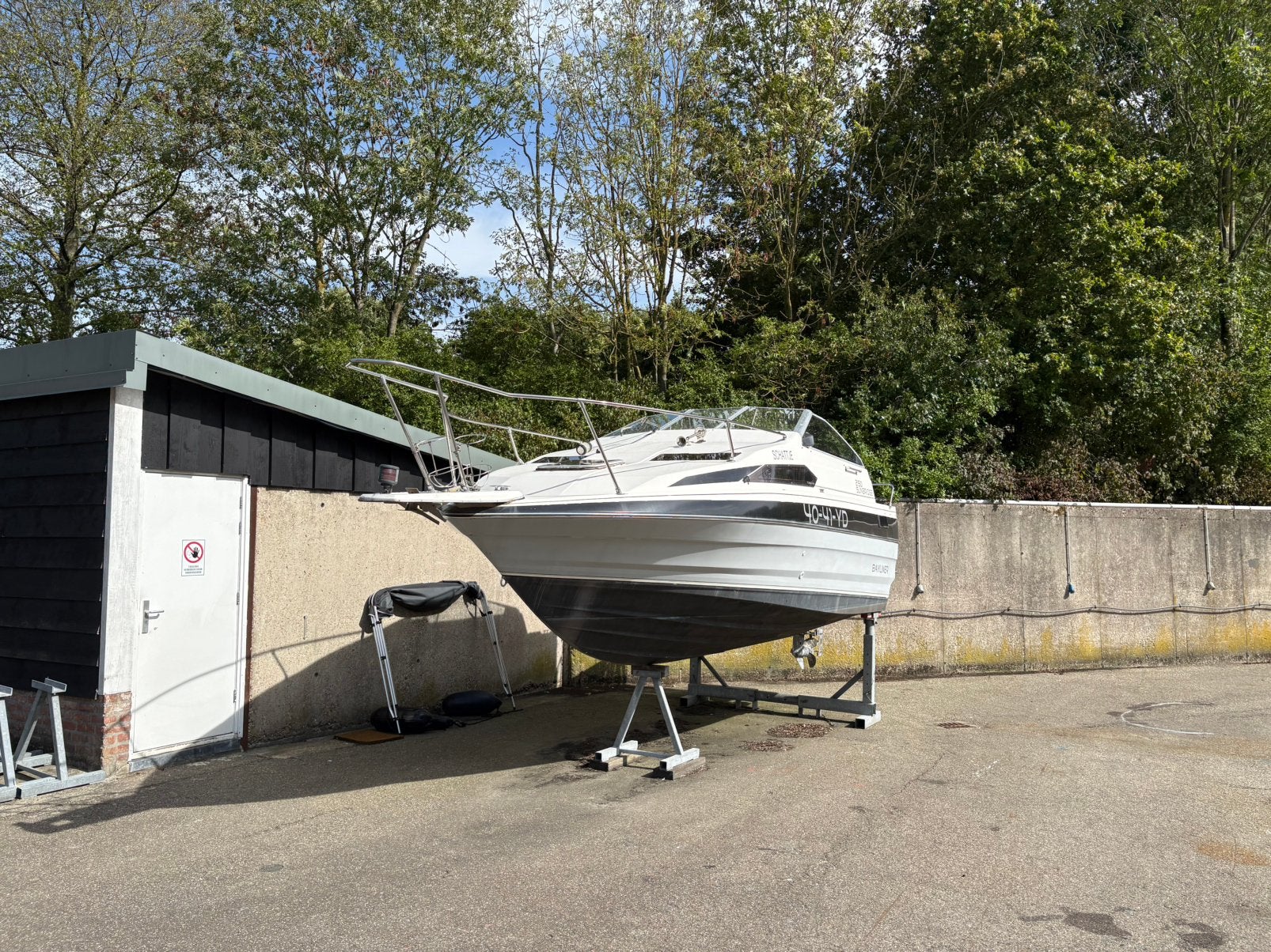 Bayliner 2155 Ciera (PROJECT!), Watersport en Boten, Speedboten, Ophalen, Gebruikt, Binnenboordmotor, 235 pk