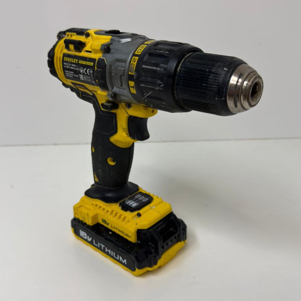 Stanley Fatmax Boormachine FMC625 Incl 2.0Ah Acu | Gebruikt, Stanley, Zo goed als nieuw, Support@stanley.com, 1000 Stanley Drive, New Britain, 
CT 06053
USA
