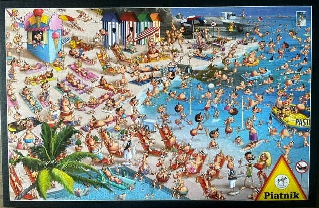 strand, Ophalen of Verzenden, 500 t/m 1500 stukjes, Zo goed als nieuw, Legpuzzel