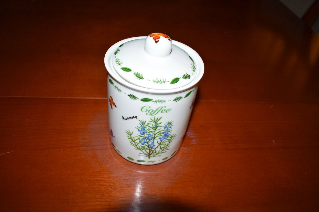 Voorraadpot Koffie Butterfly meadow servies, Info@detagrijn.com, Overige typen, Nieuw, Ophalen of Verzenden