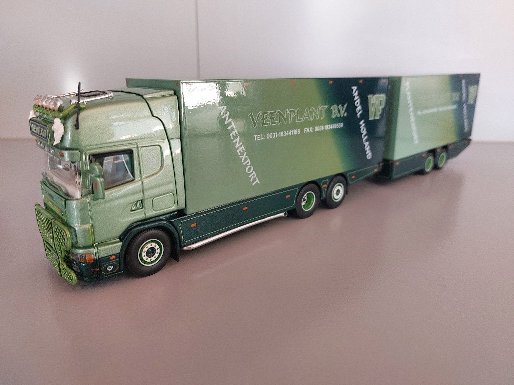 Tekno Scania Veenplant, Hobby en Vrije tijd, Modelauto's | 1:50, Ophalen of Verzenden, Nieuw, Bus of Vrachtwagen, Tekno