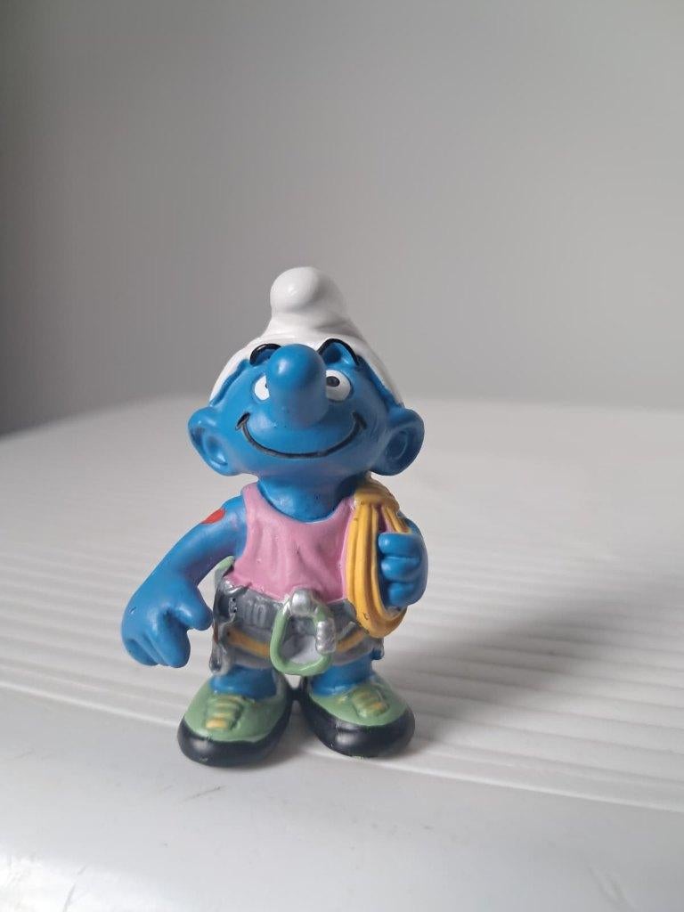 Schleich 2000 Klimmer Smurf 20468, Ophalen of Verzenden, Zo goed als nieuw, Potige Smurf, Poppetje, Figuurtje of Knuffel