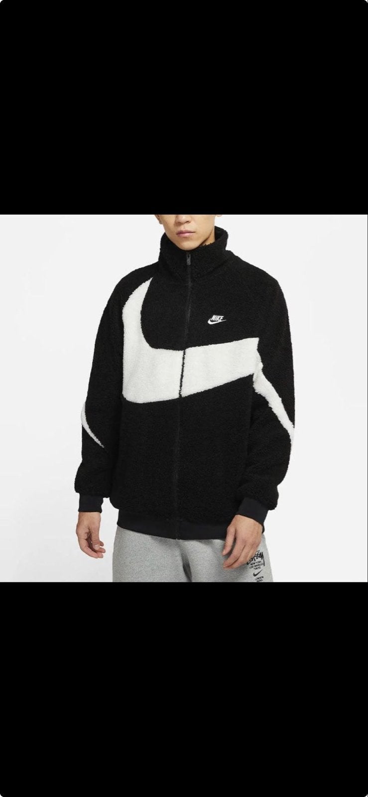 Nike Reversible Jas - Unisex - Maat S - Zwart/Wit, Ophalen of Verzenden, Zo goed als nieuw, Maat 46 (S) of kleiner, Zwart
