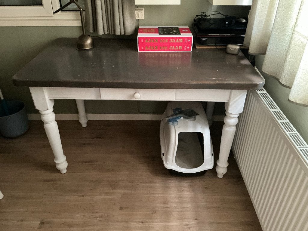 Eettafel, Ophalen, Gebruikt, Vier personen, Grenenhout