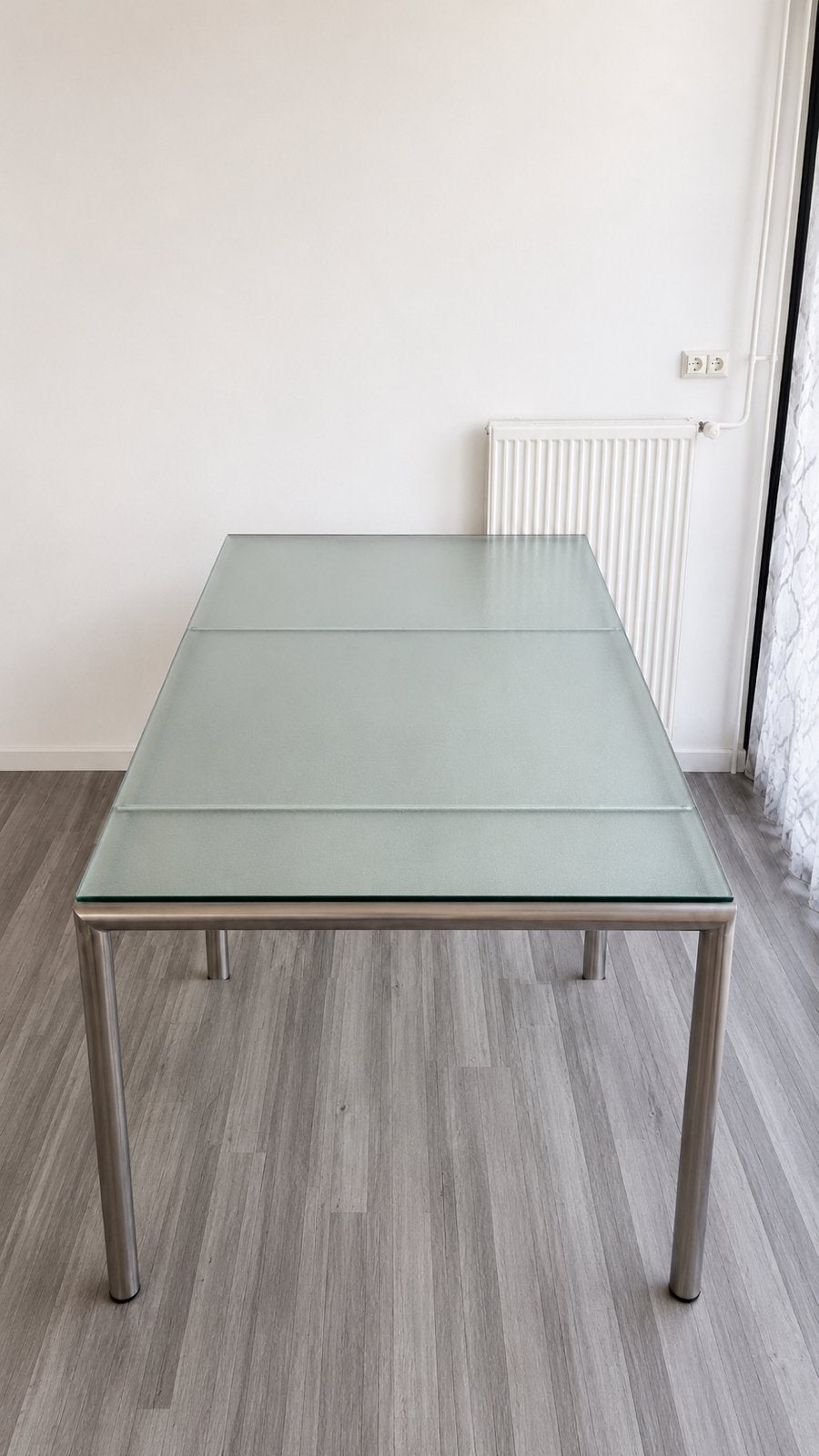 Eettafel, Huis en Inrichting, Tafels | Eettafels, Ophalen, Gebruikt, 100 tot 150 cm, 50 tot 100 cm