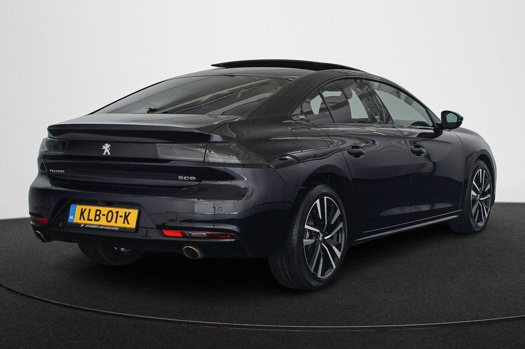 Peugeot 508 1.6 HYbrid GT 225 Panoramadak FOCAL Alcantara 36, 745 kg, Gebruikt, Euro 6, 4 cilinders