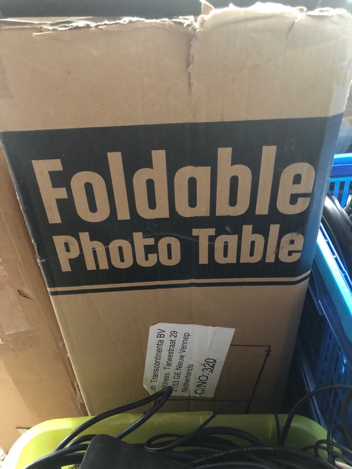 Falcon Eyes Foldable Photo Table ST-0613T - Nieuw in doos, Opvouwbaar, Falcon Eyes, Nieuw, Ophalen of Verzenden