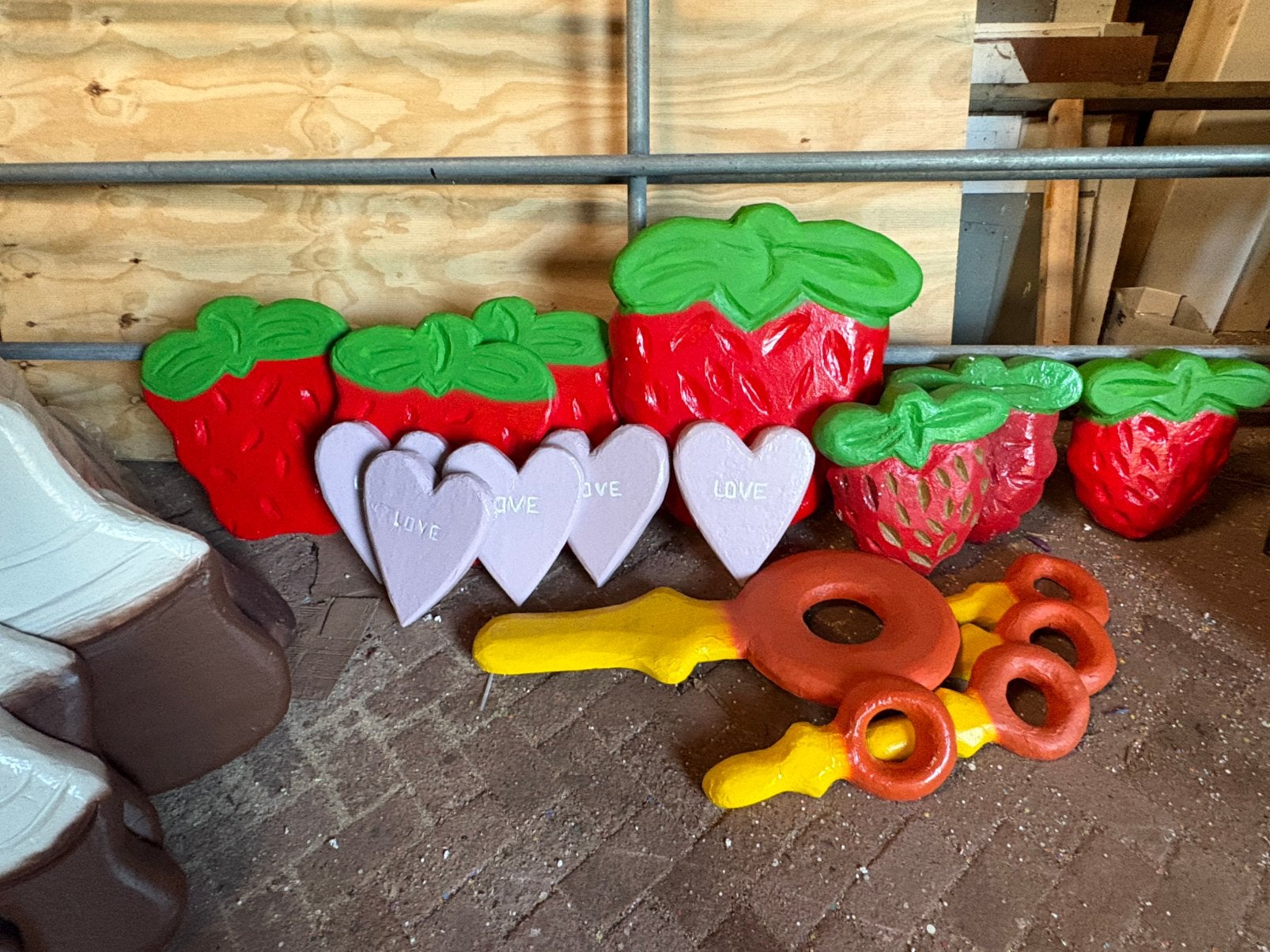 Snoep voor carnaval, straatversiering, decoratie, theater, Ophalen, Zo goed als nieuw, Carnaval