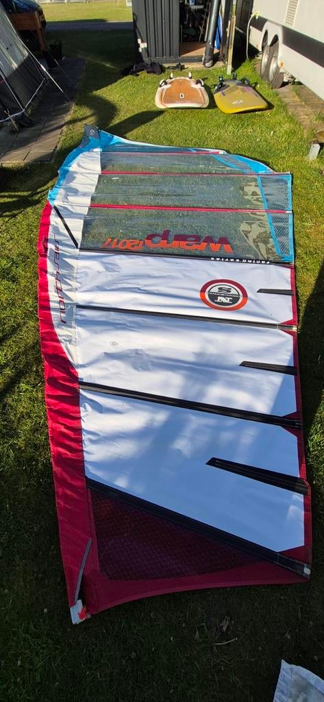 North Sails Warp 9.0m² in zeer goede staat, Watersport en Boten, 7 m² of meer, Ophalen of Verzenden, Zeil, Gebruikt