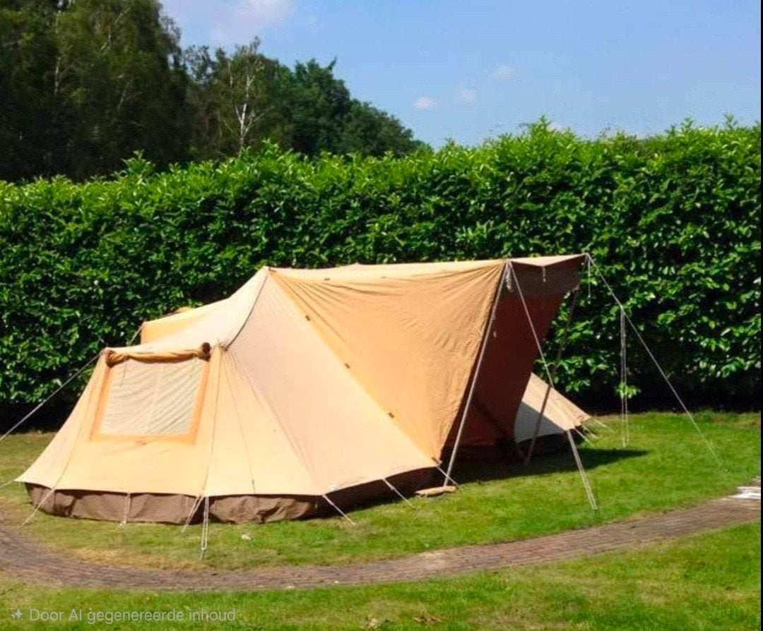 Goed onderhouden Erdman Schmidt tent - De Krekel, Ophalen, Gebruikt, Tot en met 4