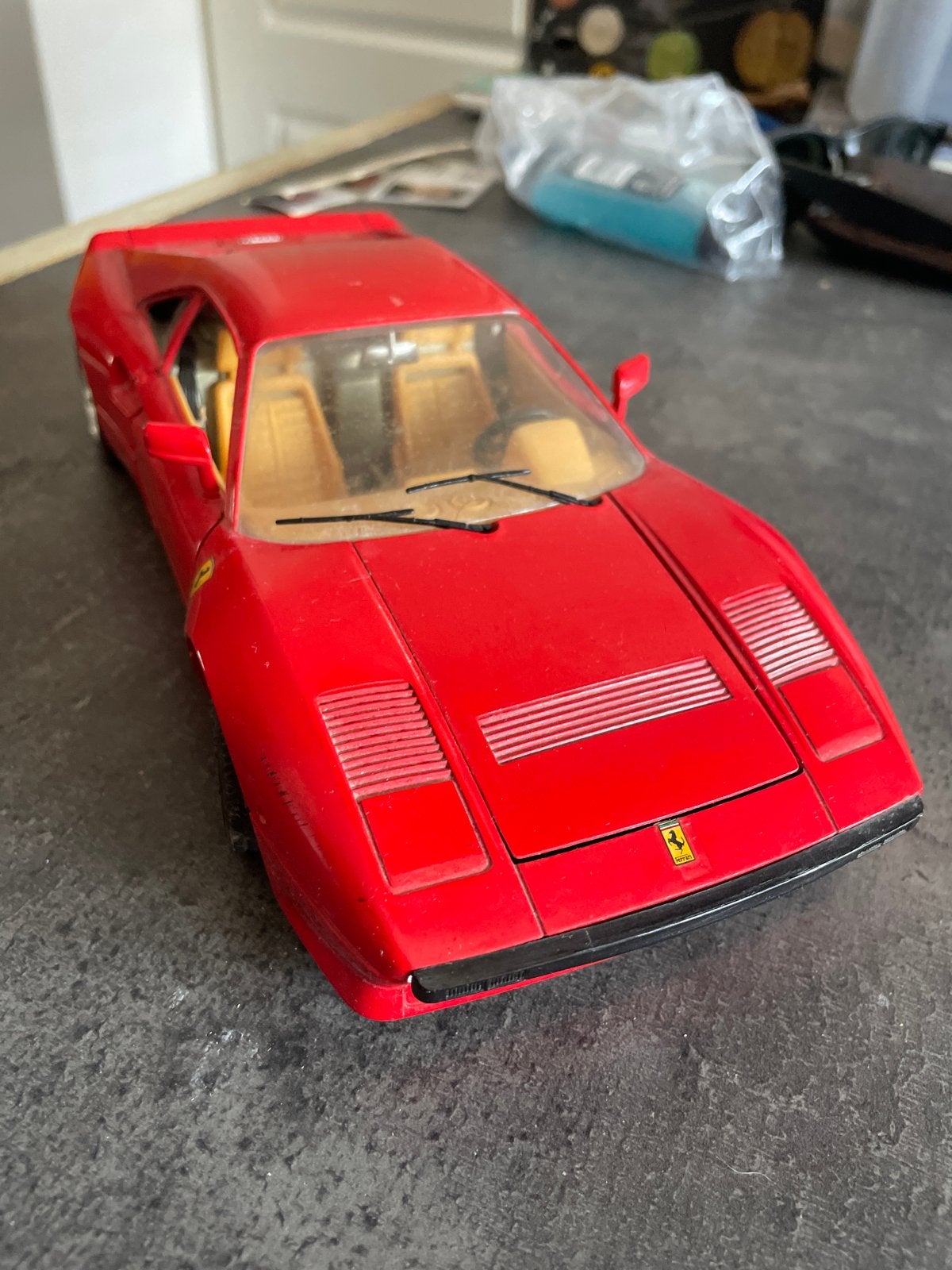 Ferrari GTO (1984) Schaalmodel - Rood, Ophalen, Gebruikt, Auto, Overige merken