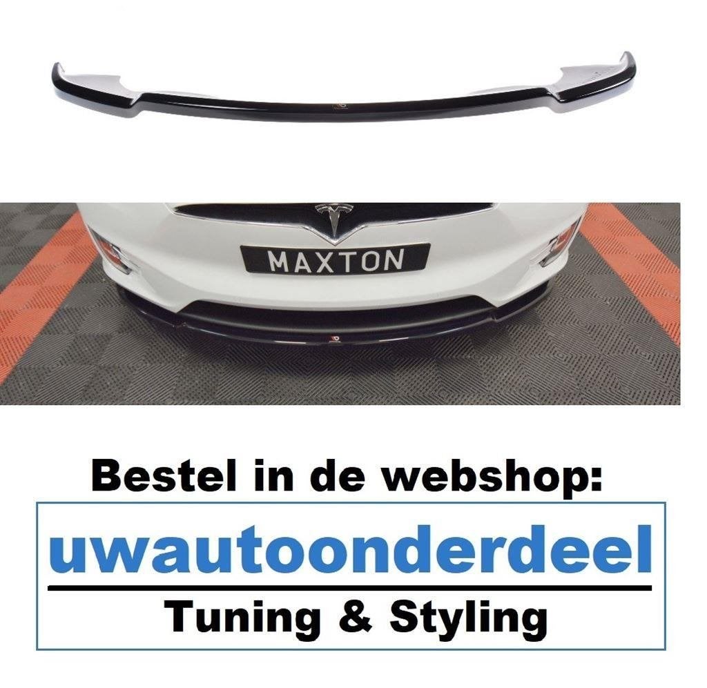 Maxton Design Tesla Model X Spoiler Lip Splitter Styling, A.parts@hotmail.nl, Trasmolenlaan 12 3447 GZ Woerden, Verzenden, Nieuw