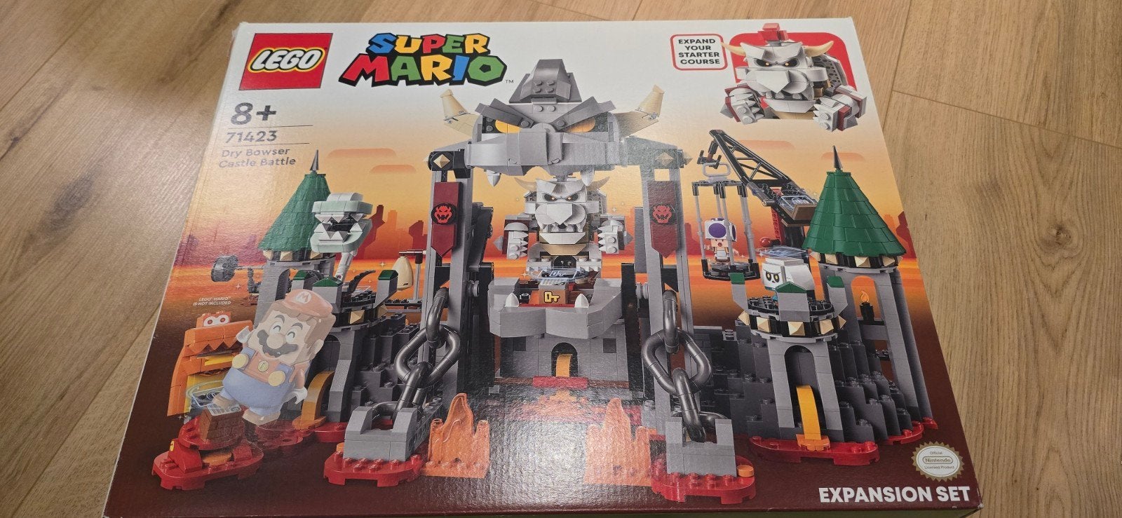 LEGO Super Mario 71423 Bowser's Castle Battle (Nieuwstaat), Ophalen of Verzenden, Zo goed als nieuw