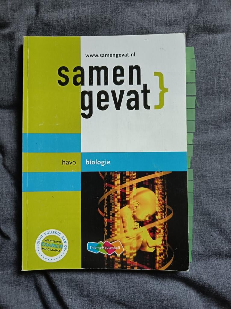 Samengevat Biologie Havo, Gelezen, Biologie, Ophalen of Verzenden, HAVO