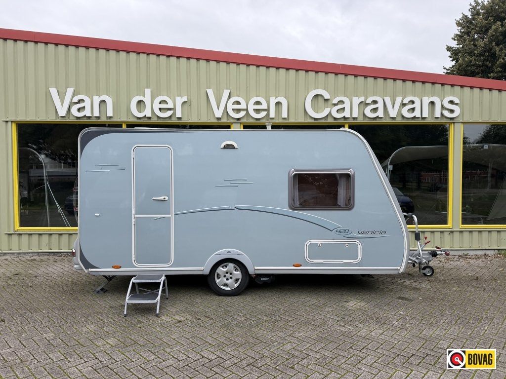 Caravelair Venicia 420 Mover,luifel,fietsenrek, Schokbreker, Bedrijf, Treinzit, Tot en met 3